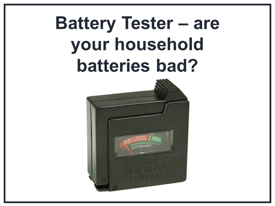 Battery Warehouse Plus Alkaline Tester