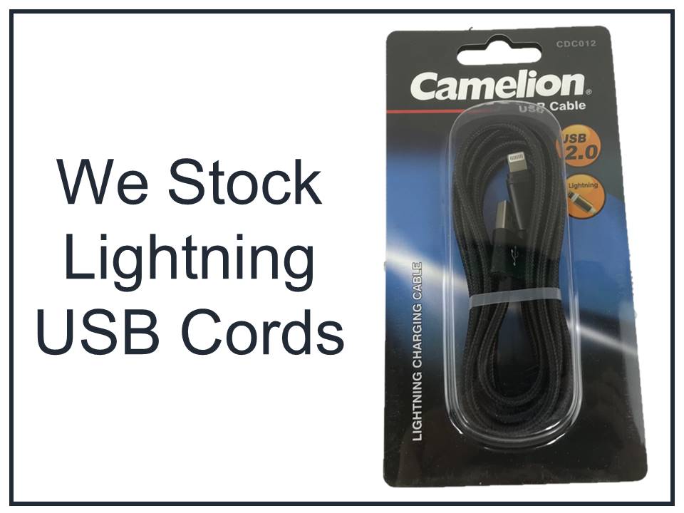 Battery Warehouse Plus Lightning USB Cord